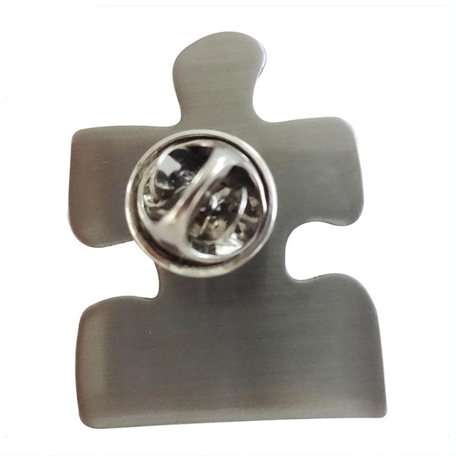 Изготовленный на заказ логотип для печати головоломок с эпоксидной смолой, булавка с отворотом