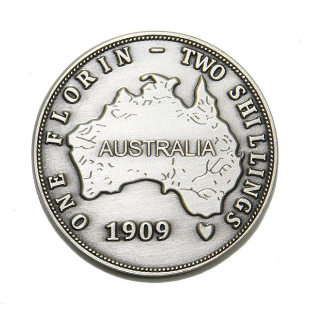 Сувенирная металлическая монета с 3D-изображением на заказ